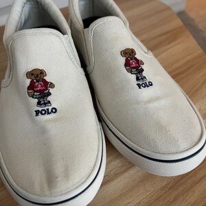 Ralph Lauren Polo Bear Icon Slip shoes‎